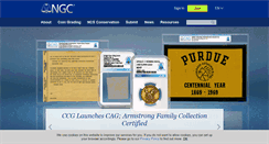 Desktop Screenshot of ngccoin.de
