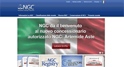 Desktop Screenshot of ngccoin.it